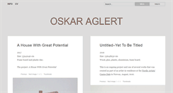 Desktop Screenshot of oskaraglert.com